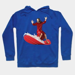 Jesus surfing Hoodie